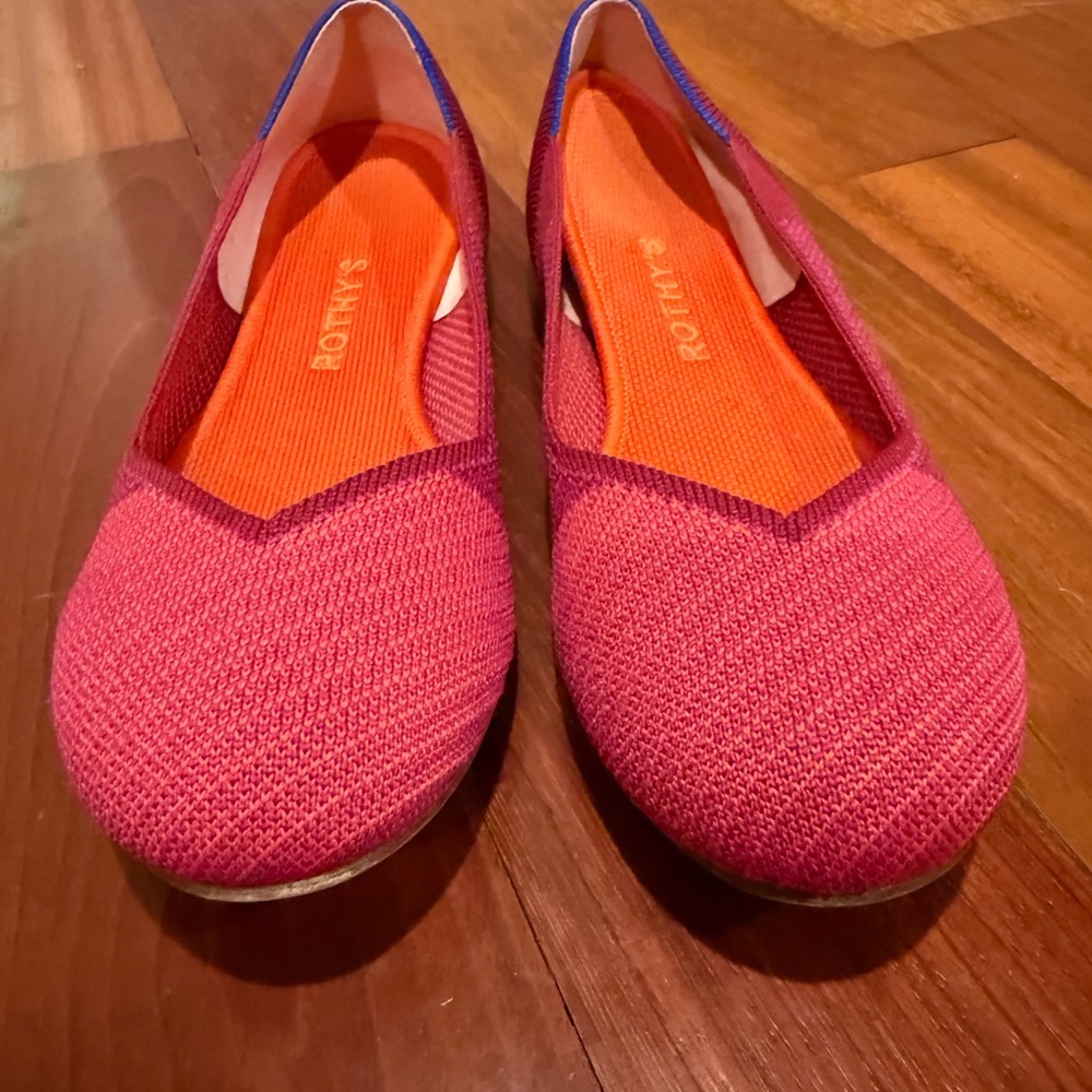 Rothy's Women's Vibrant Pink Loafers